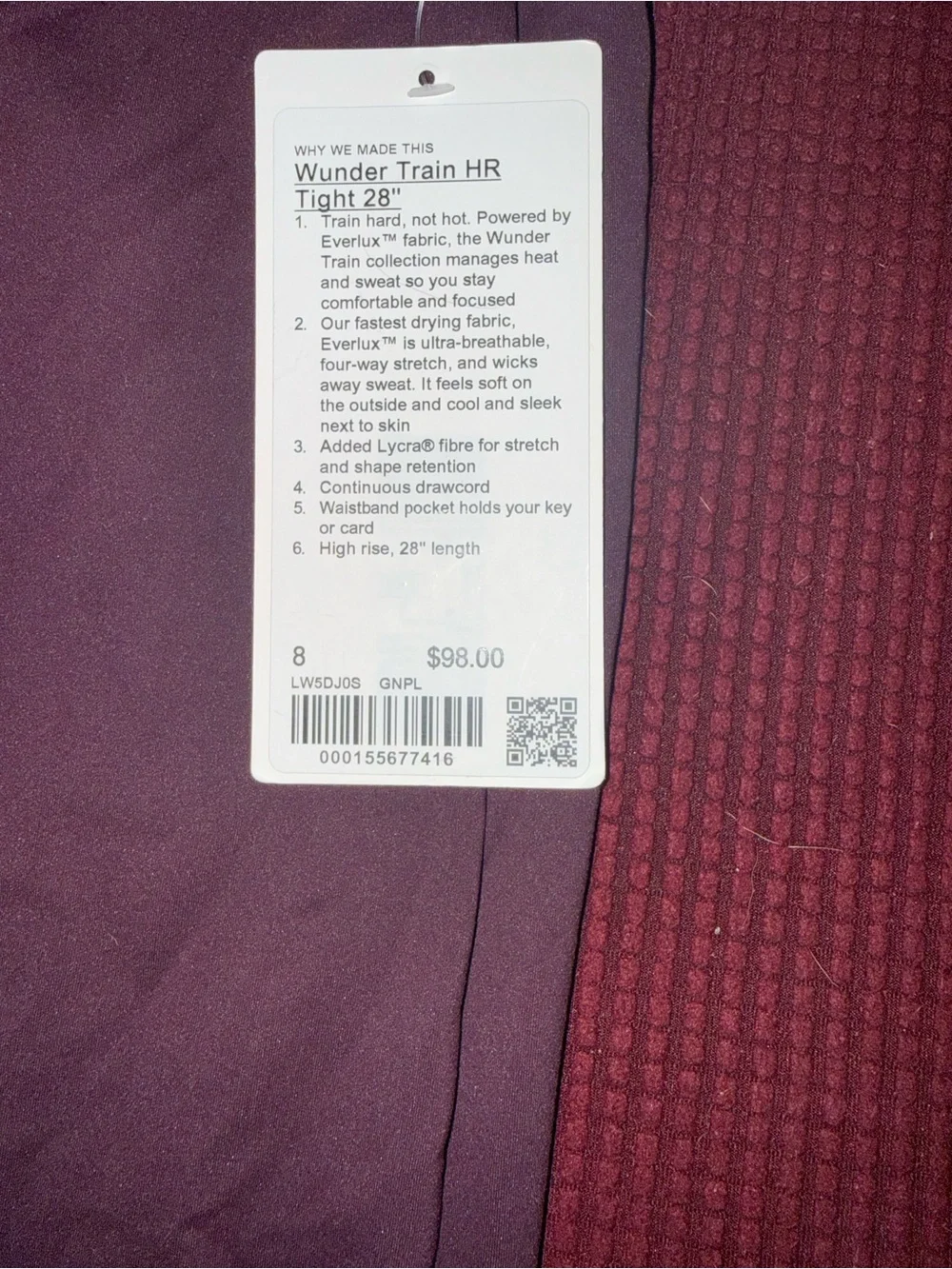 Lululemon define Jacket and tights